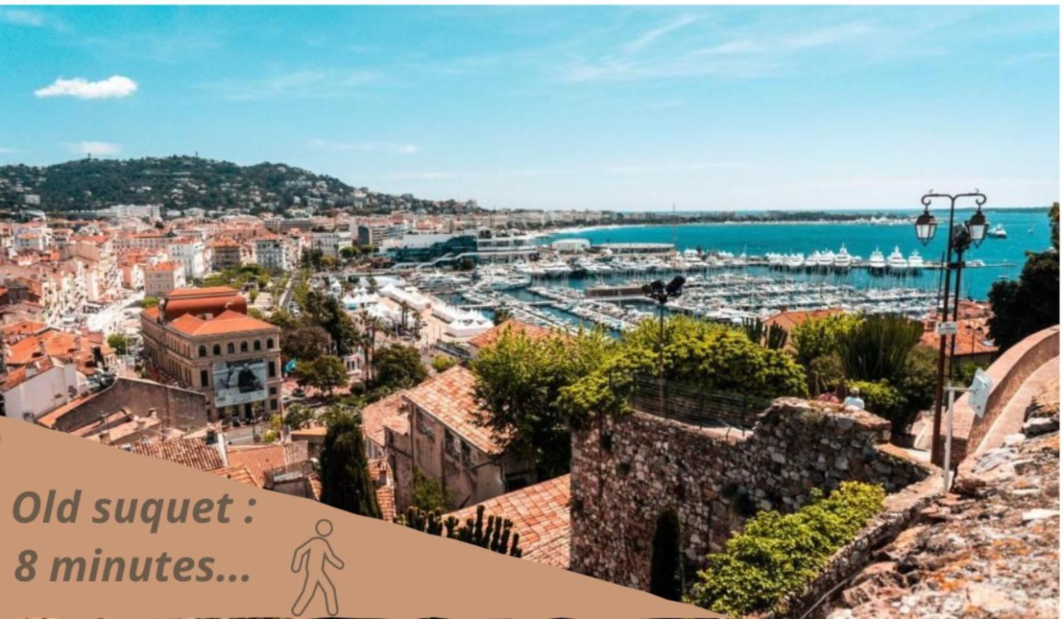 F3 Notre-Dame , Hypercentre A 2 Minute Du Palais Des Congres Leilighet Cannes Eksteriør bilde