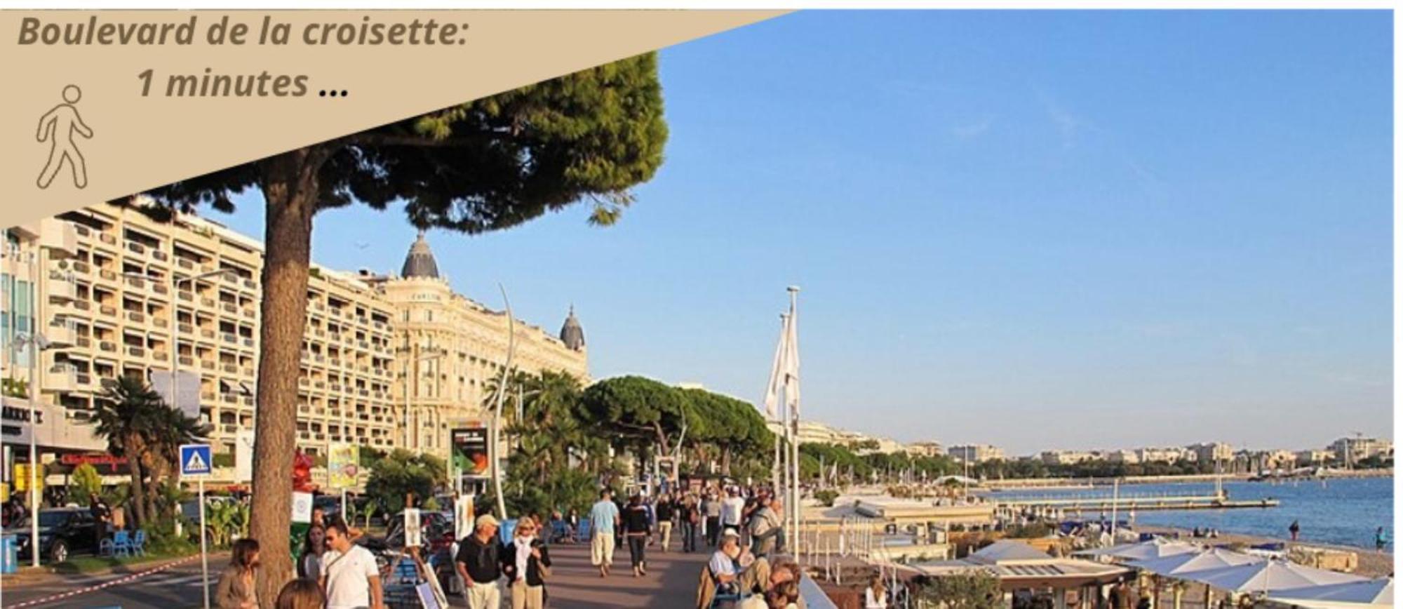 F3 Notre-Dame , Hypercentre A 2 Minute Du Palais Des Congres Leilighet Cannes Eksteriør bilde
