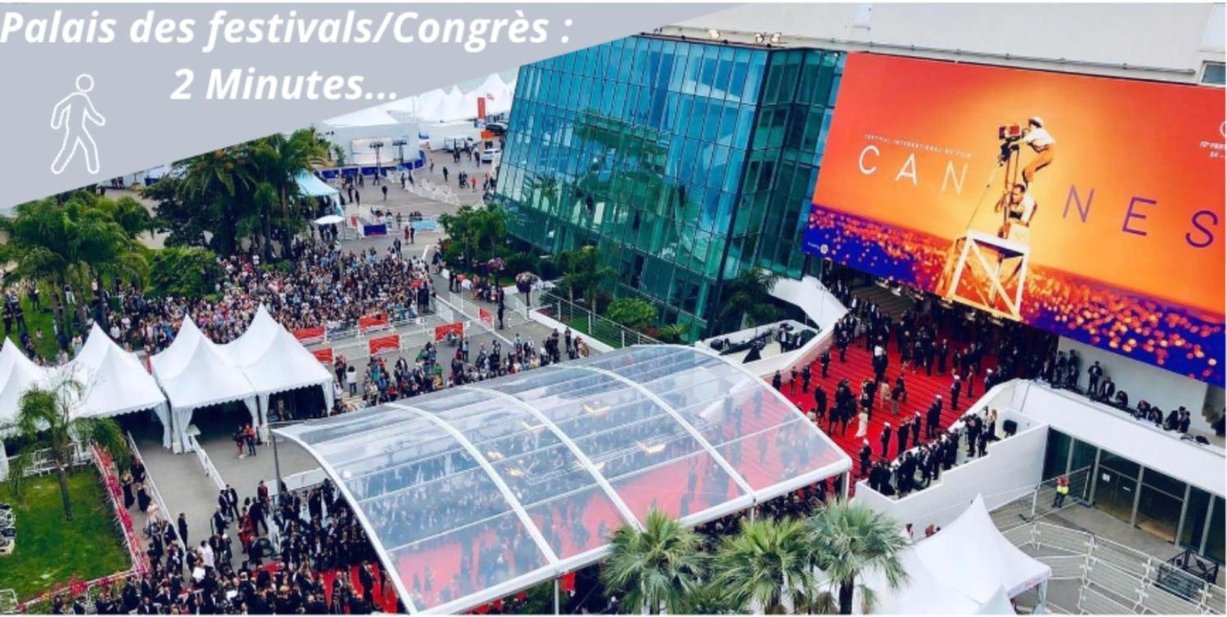 F3 Notre-Dame , Hypercentre A 2 Minute Du Palais Des Congres Leilighet Cannes Eksteriør bilde